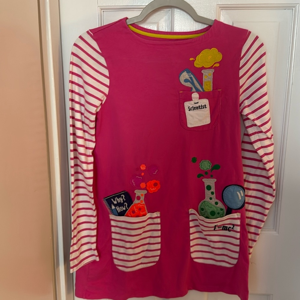 Mini Boden Scientist tunic dress.